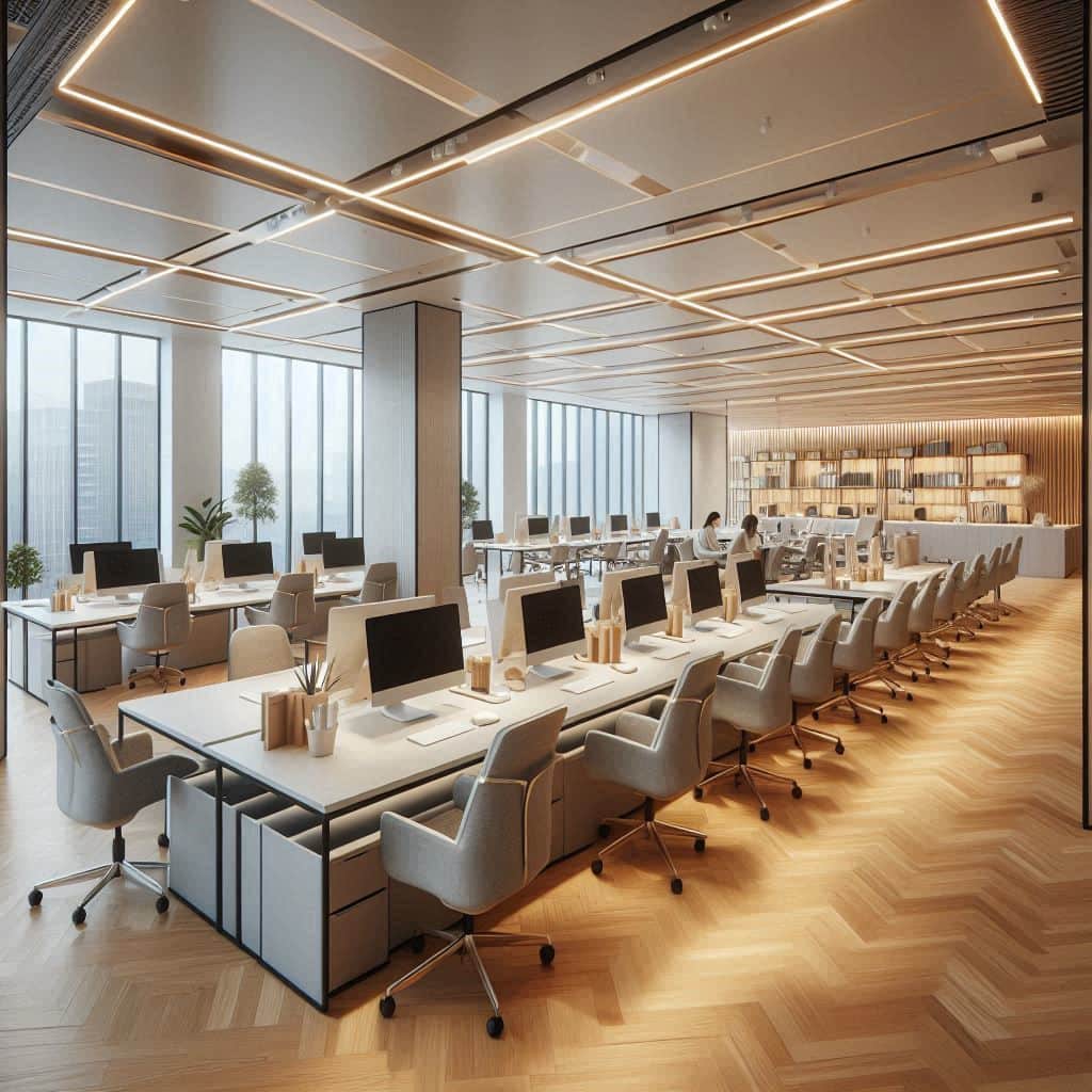 审计小组在绿植维护集中进场期间怎样兼顾写字楼办公的客户接待动线